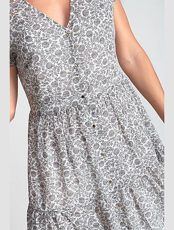 Robe CHARDON droite 'Le Temps Des Cerises'