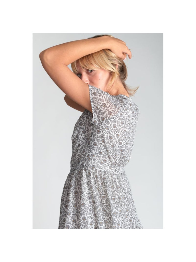 Robe CHARDON droite 'Le Temps Des Cerises' Noir - Kiabi