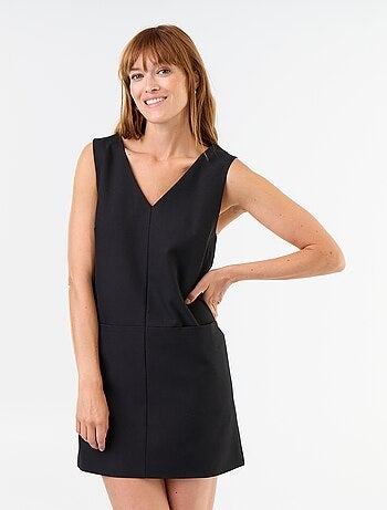 Robe chasuble avec encolure V
