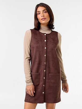 Robe chasuble en matière douce