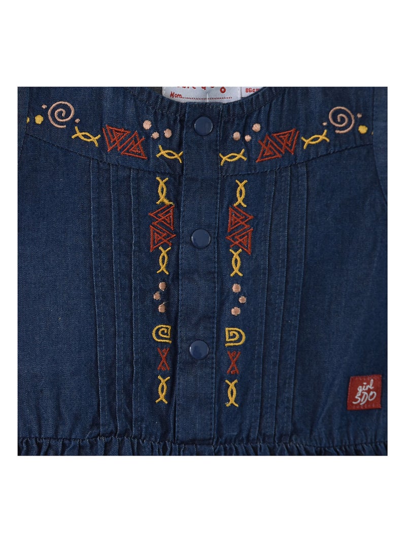 ROBE CHASUBLE ESPERANZA EN JEAN Bleu - Kiabi