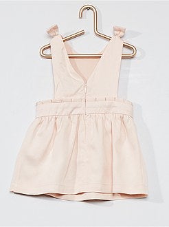 Fille 0-36 mois - Robe chasuble et culotte assortie - Kiabi