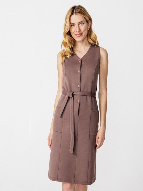 Robe-chasuble maille milano Thermolactyl - Damart - Kiabi