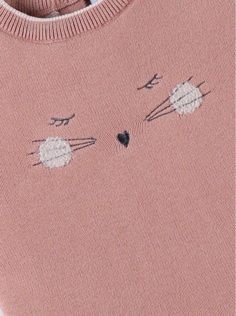 Robe chat tricot, foncé Noukie's Rose - Kiabi