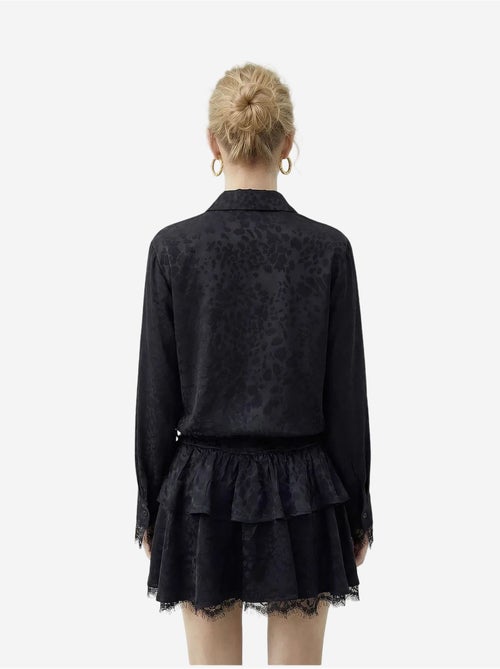 Robe-chemise à imprimé léopard avec ceinture lucci - Kiabi Robe-chemise à imprimé léopard avec ceinture lucci - Kiabi