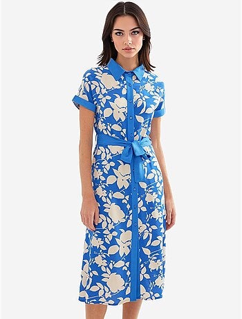 Robe chemise à motifs bdart