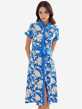 Robe chemise à motifs bdart