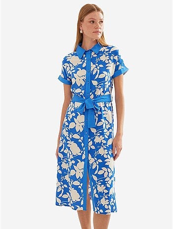 Robe chemise à motifs bdart