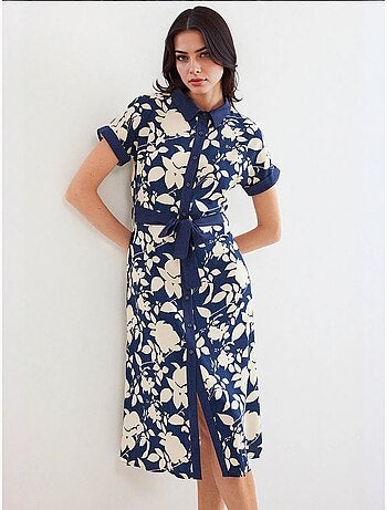 Robe chemise à motifs bdart
