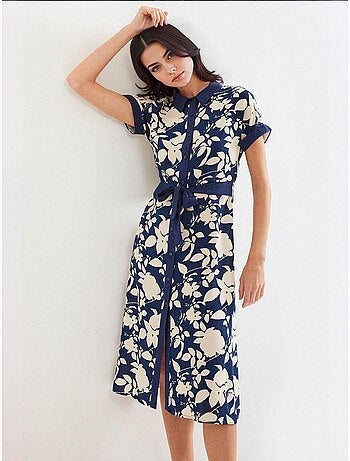 Robe chemise à motifs bdart