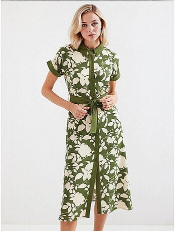 Robe chemise à motifs bdart