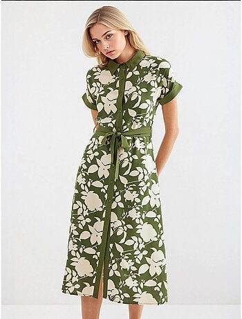 Robe chemise à motifs bdart