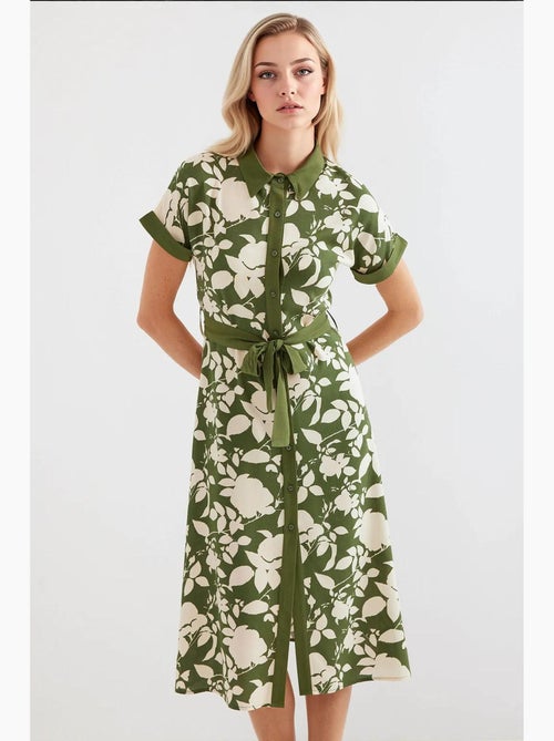Robe chemise à motifs bdart - Kiabi