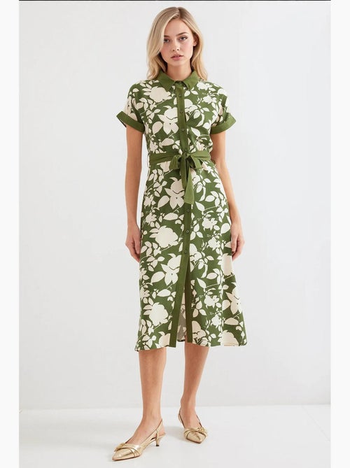 Robe chemise à motifs bdart - Kiabi