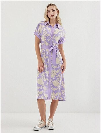 Robe chemise à motifs bdart