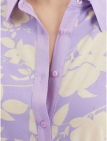 Robe chemise à motifs bdart