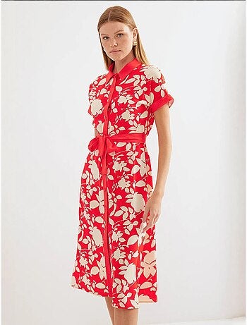 Robe chemise à motifs bdart