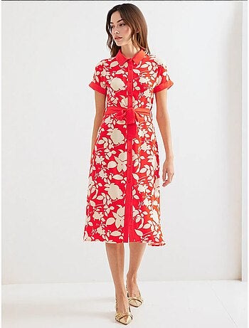 Robe chemise à motifs bdart