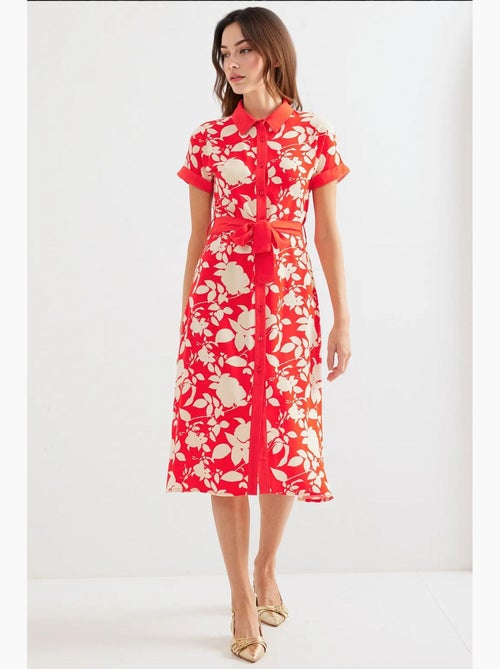 Robe chemise à motifs bdart - Kiabi Robe chemise à motifs bdart - Kiabi