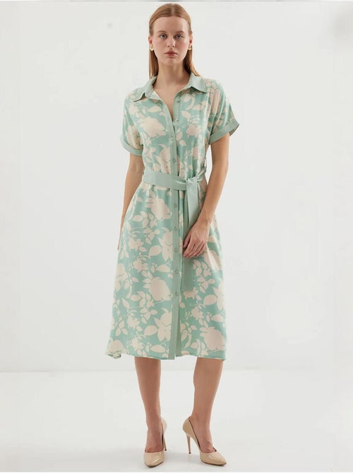 Robe chemise à motifs bdart - Kiabi