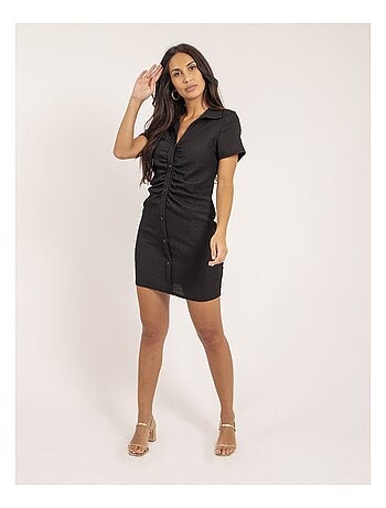Robe chemise courte IRIKI