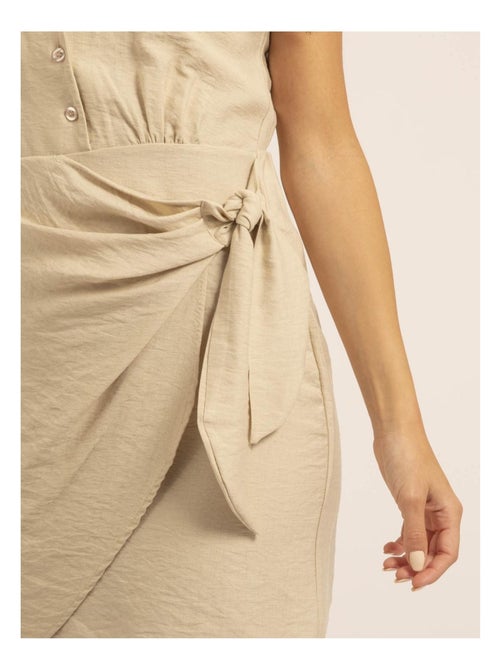 Robe chemise courte ISRA - Kiabi