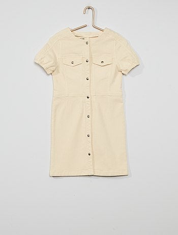 Robe chemise en denim