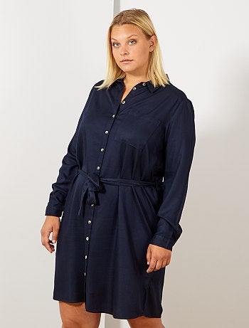 Robe chemise fluide