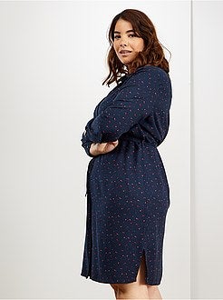 Robe chemise imprimée - Kiabi