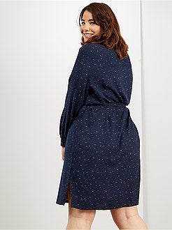 Robe chemise imprimée - Kiabi