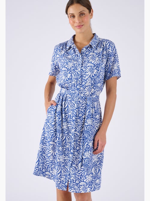 Robe-chemise imprimée Climatyl - Damart - Kiabi