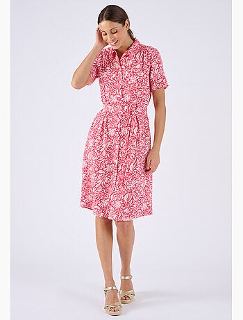 Robe-chemise imprimée Climatyl - Damart