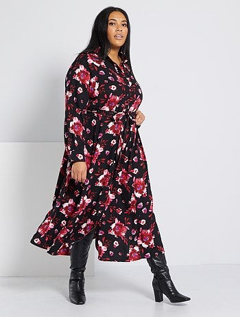 Robe chemise imprimée