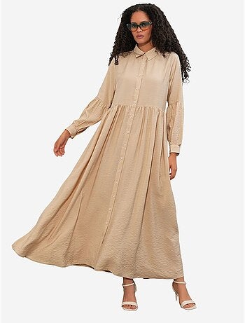 Robe chemise maxi ample bdart