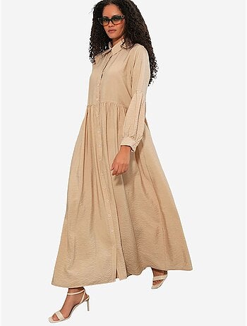 Robe chemise maxi ample bdart