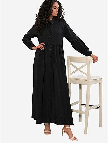Robe chemise maxi ample bdart