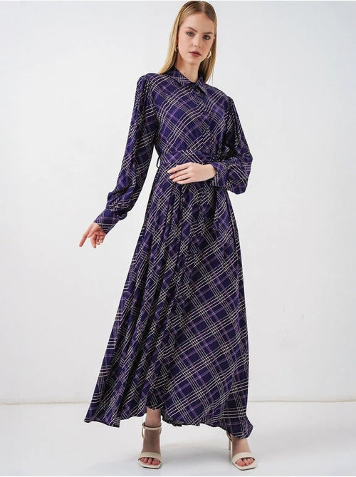 Robe chemise midi à carreaux avec fermeture boutonnée bdart - Kiabi Robe chemise midi à carreaux avec fermeture boutonnée bdart - Kiabi