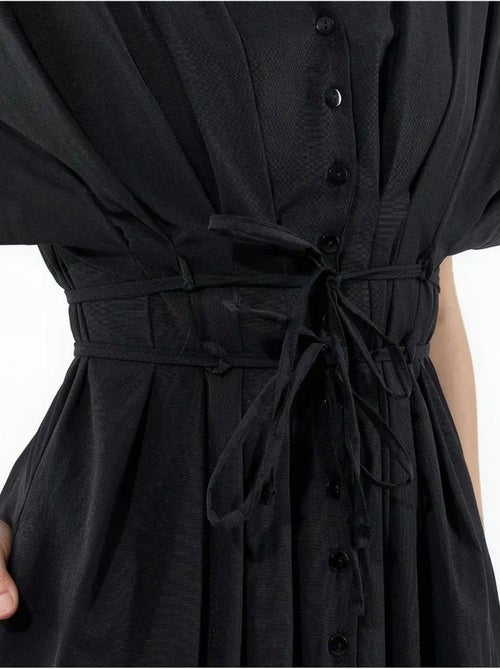 Robe chemise midi décontractée à col en v busem - Kiabi Robe chemise midi décontractée à col en v busem - Kiabi