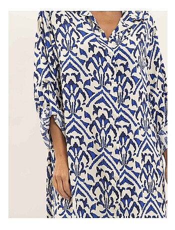 Robe chemise motifs IRVINIE