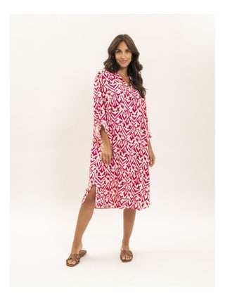 Robe chemise motifs IRVINIE