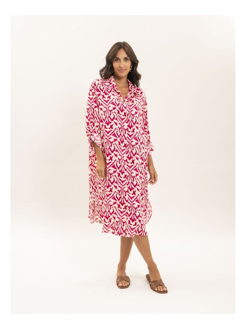 Robe chemise motifs IRVINIE - Kiabi