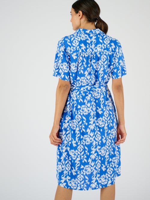 Robe-chemise pure viscose - Damart - Kiabi