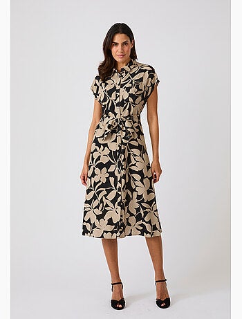 Robe-chemise pure viscose - damart