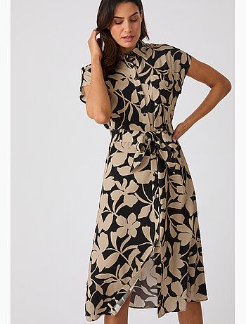 Robe-chemise pure viscose - damart