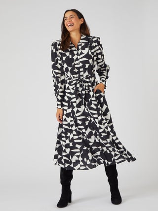 Robe-chemise pure viscose - Damart