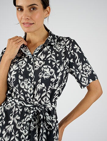 Robe-chemise pure viscose - Damart
