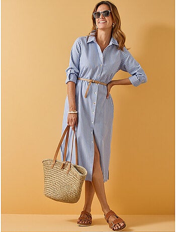Robe chemisier boutonnée - DAXON