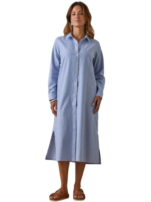Robe chemisier boutonnée - DAXON - Kiabi