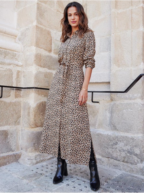 Robe chemisier boutonnée - DAXON - Kiabi