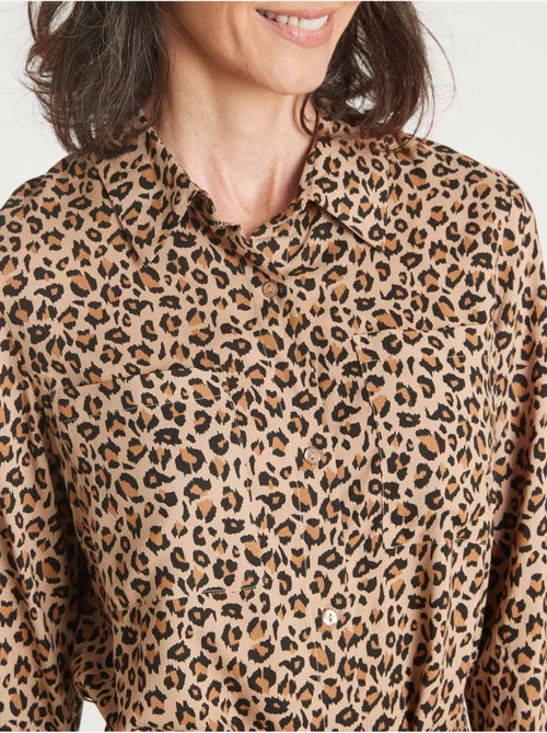 Robe chemisier boutonnée - DAXON - Kiabi